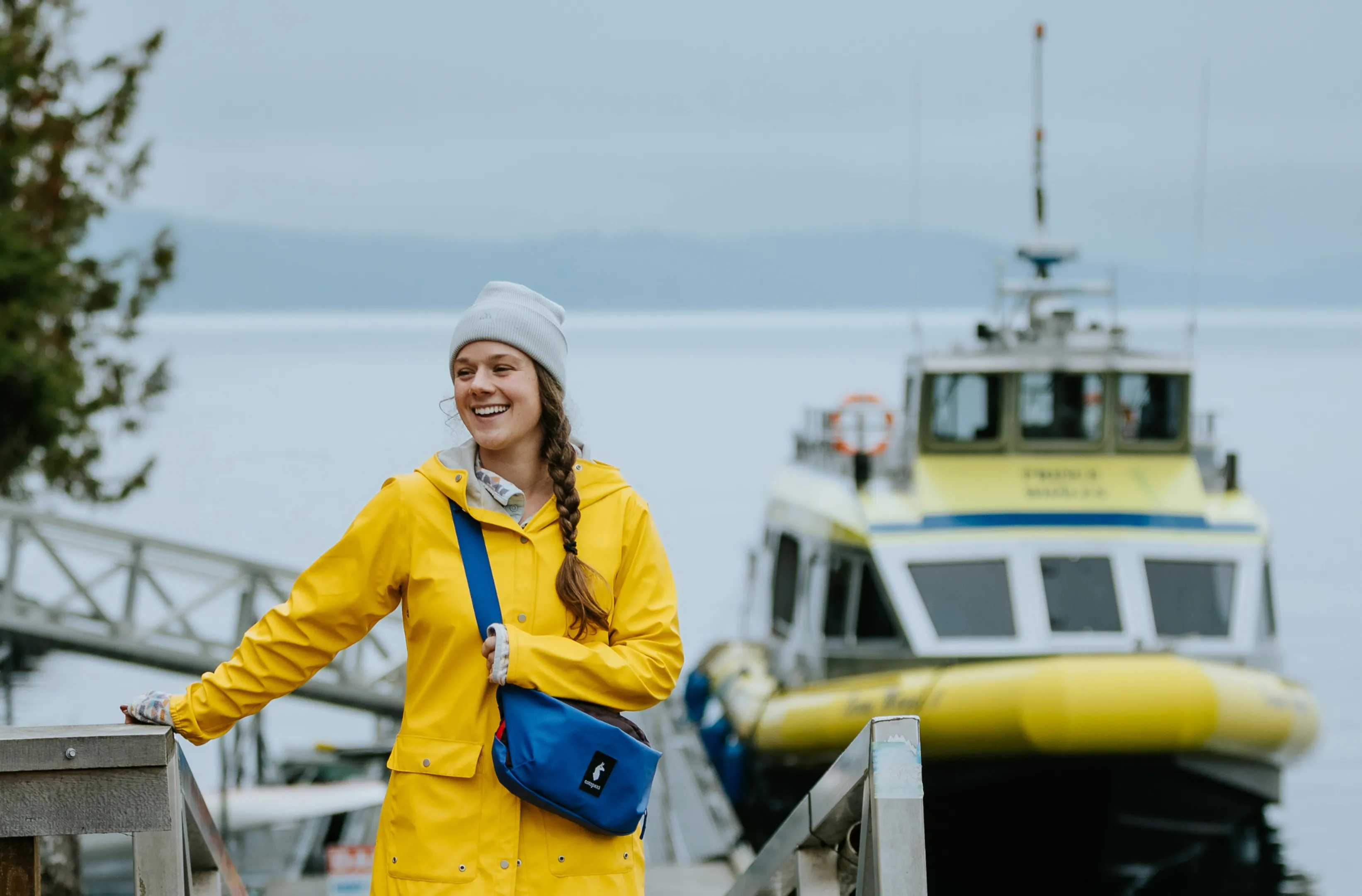 Bella with her baked goods