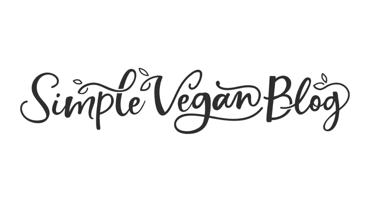 Logo for Simple Vegan Blog, a website dedicated to simple plant-based cooking